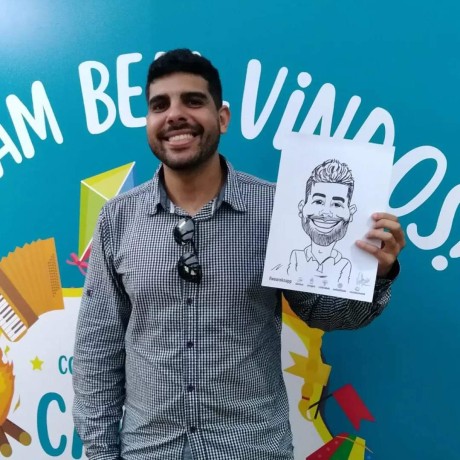 artista-noelle-porto-em-seu-evento-caricaturas-ao-vivo-big-1